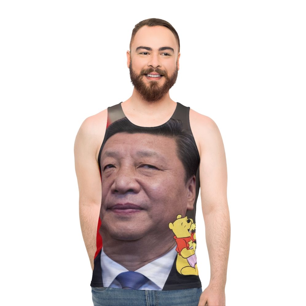 Xi Jinping Unisex Tank Top - men