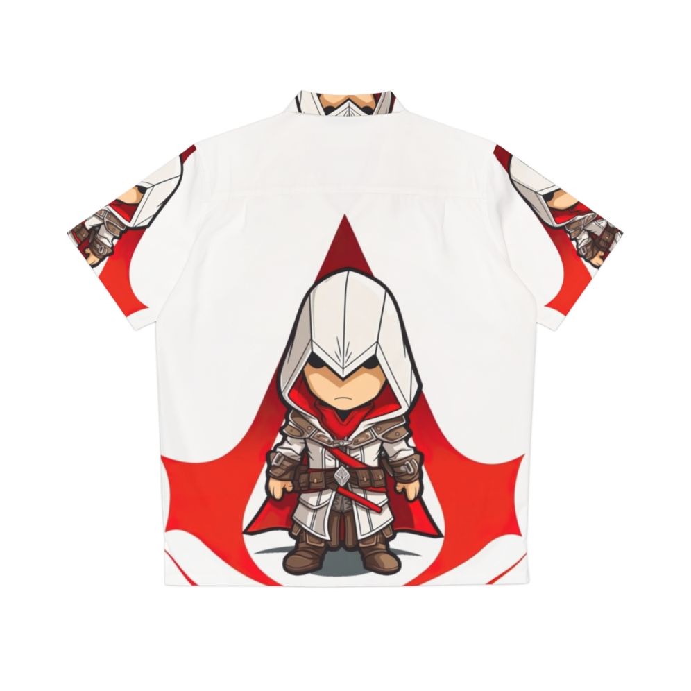 Assassin's Creed Chibi Design Hawaiian Shirt - Back