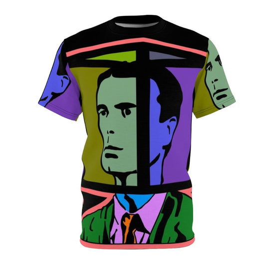 Talking Heads inspired t-shirt featuring the iconic album art and silhouettes of the band members