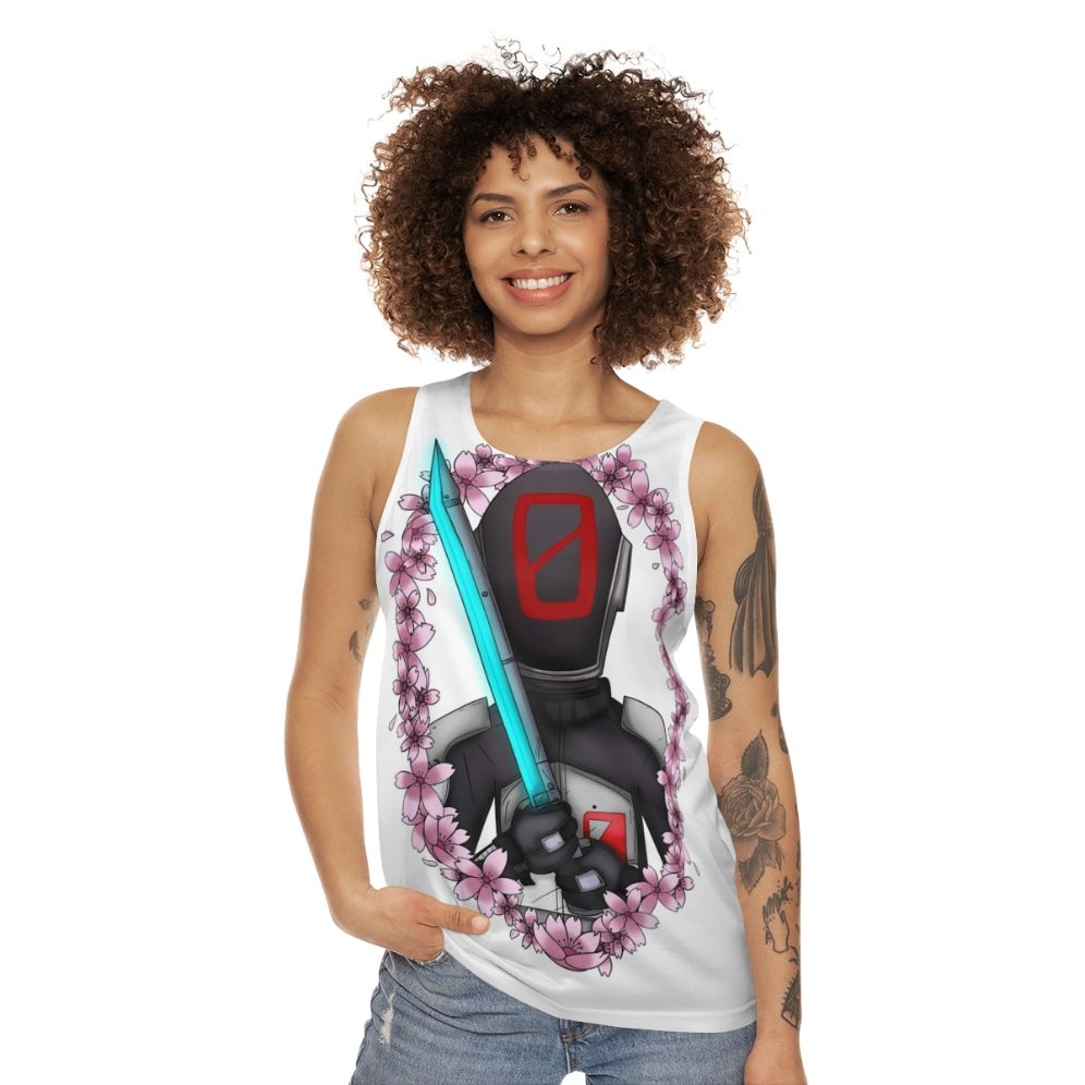 Borderlands Zer0 Cherry Blossom Unisex Tank Top - women