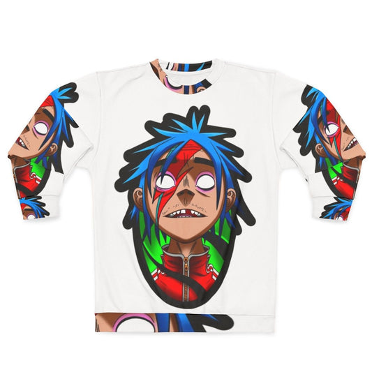 2D Sweatshirt with Vibrant Pop Art Design