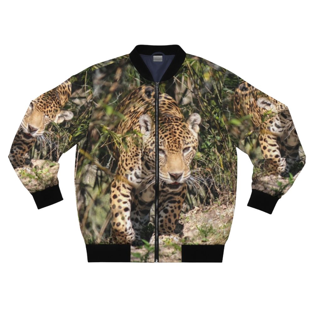 Jaguar Approach Bomber Jacket featuring an animal-inspired design