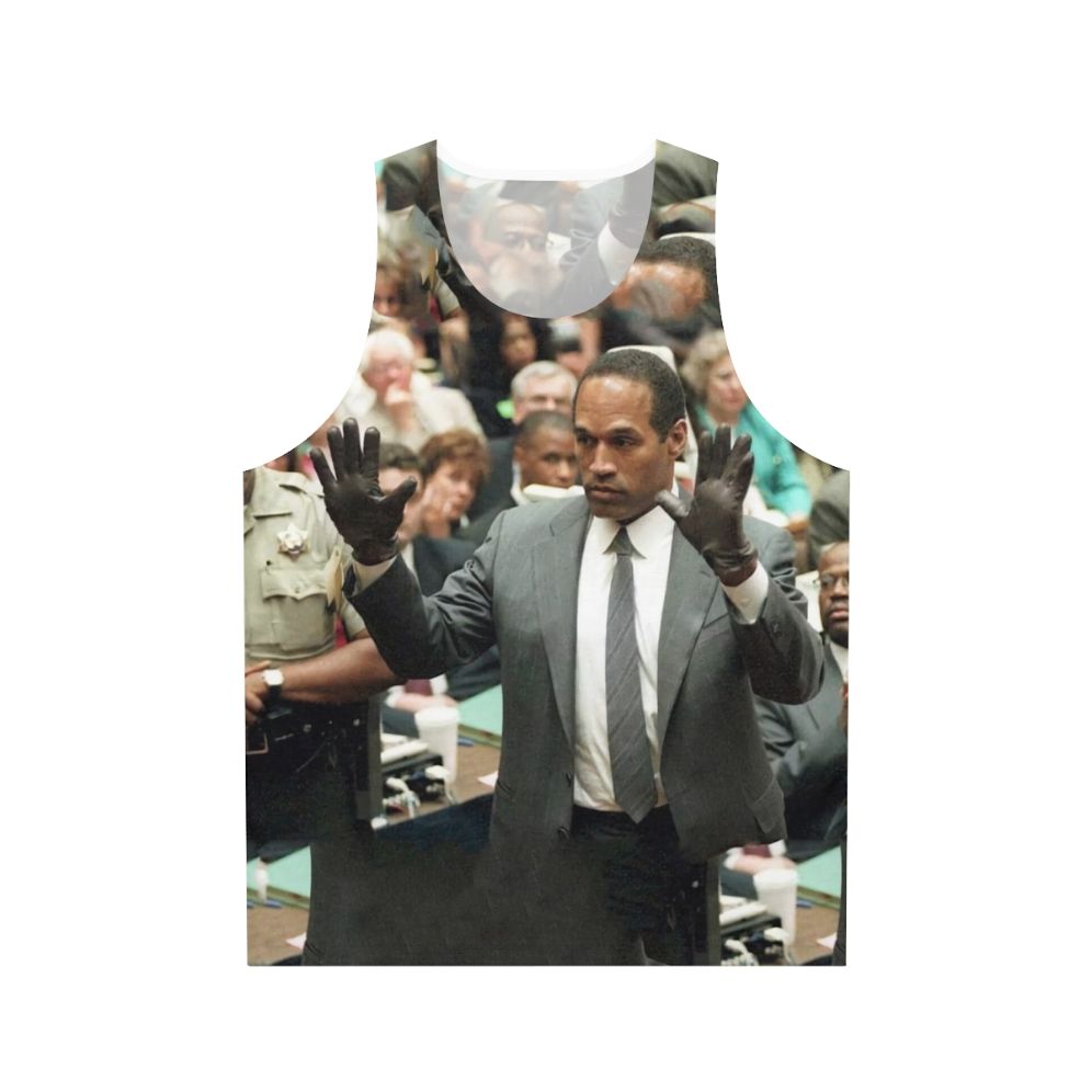 OJ Simpson Gloves Unisex Tank Top