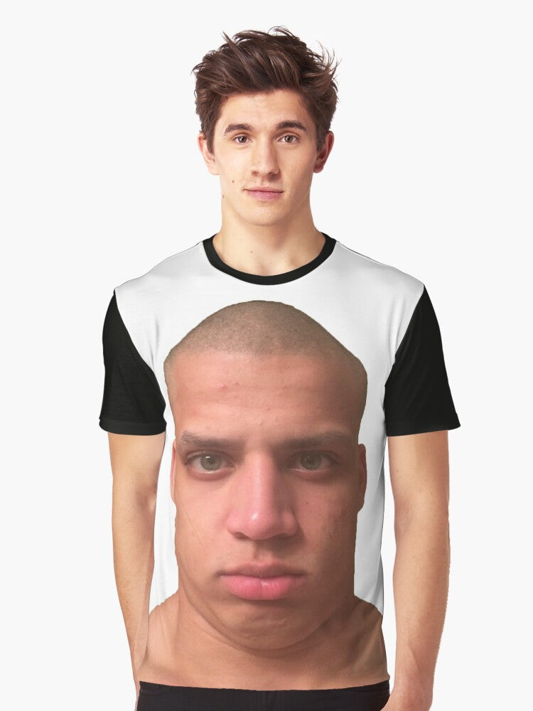 Tyler1 Selfie Graphic T-Shirt for Twitch Streamers and Gamers - Men