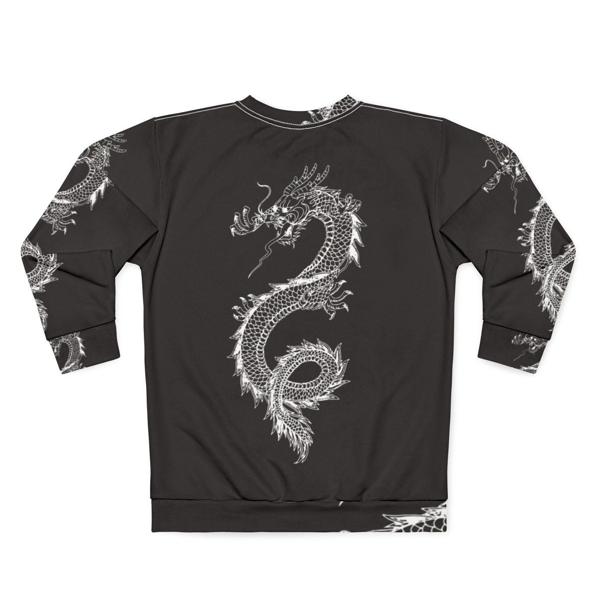 Legendary Animals Fantasy Dragon Sweatshirt - Back