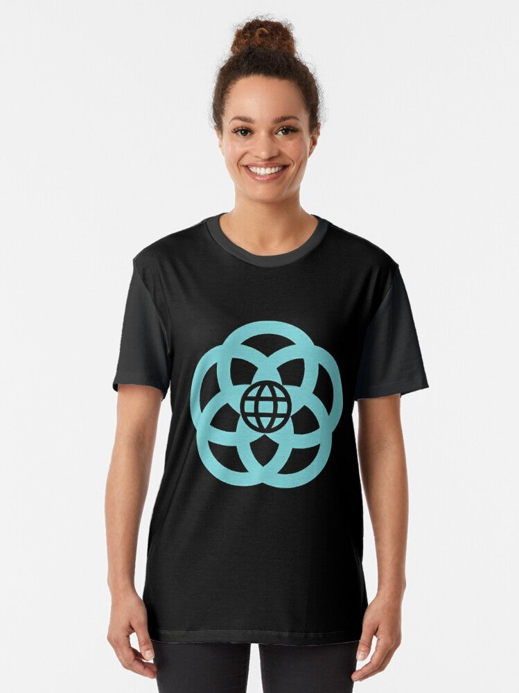 Retro Epcot Center Logo Classic Graphic T-Shirt - Women