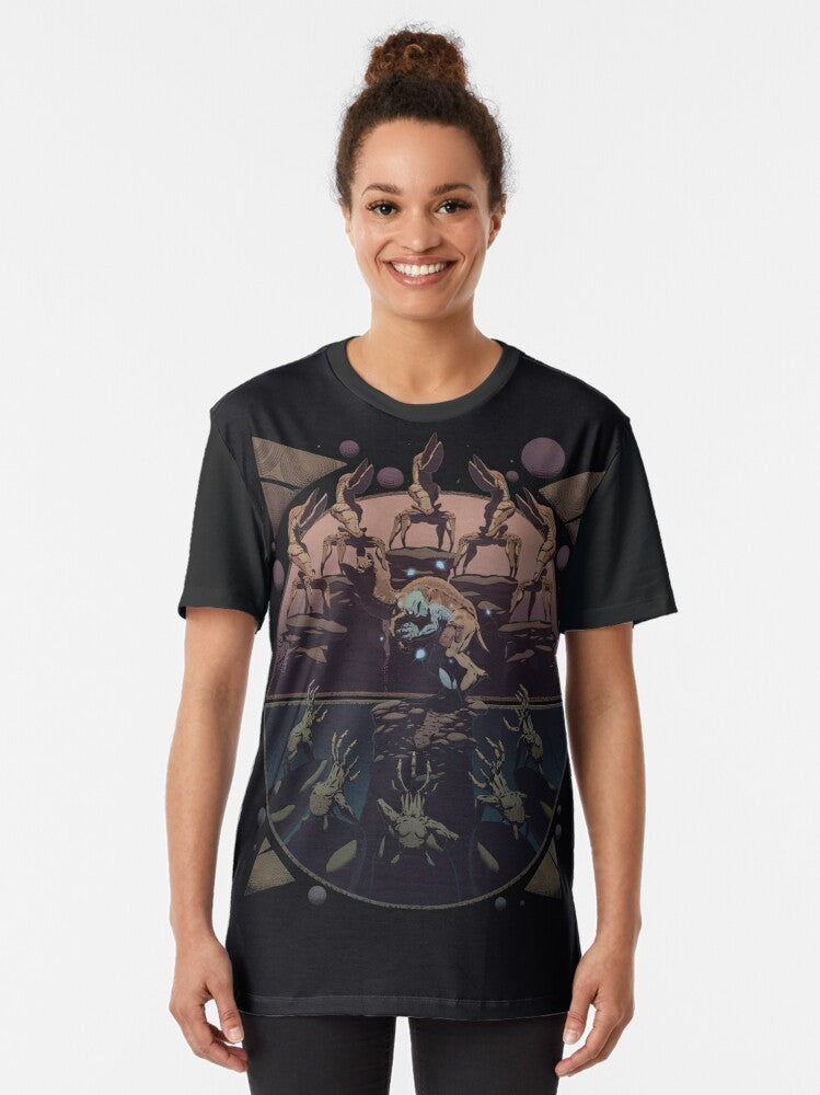 Oddworld Abe Retro Graphic T-Shirt - Women