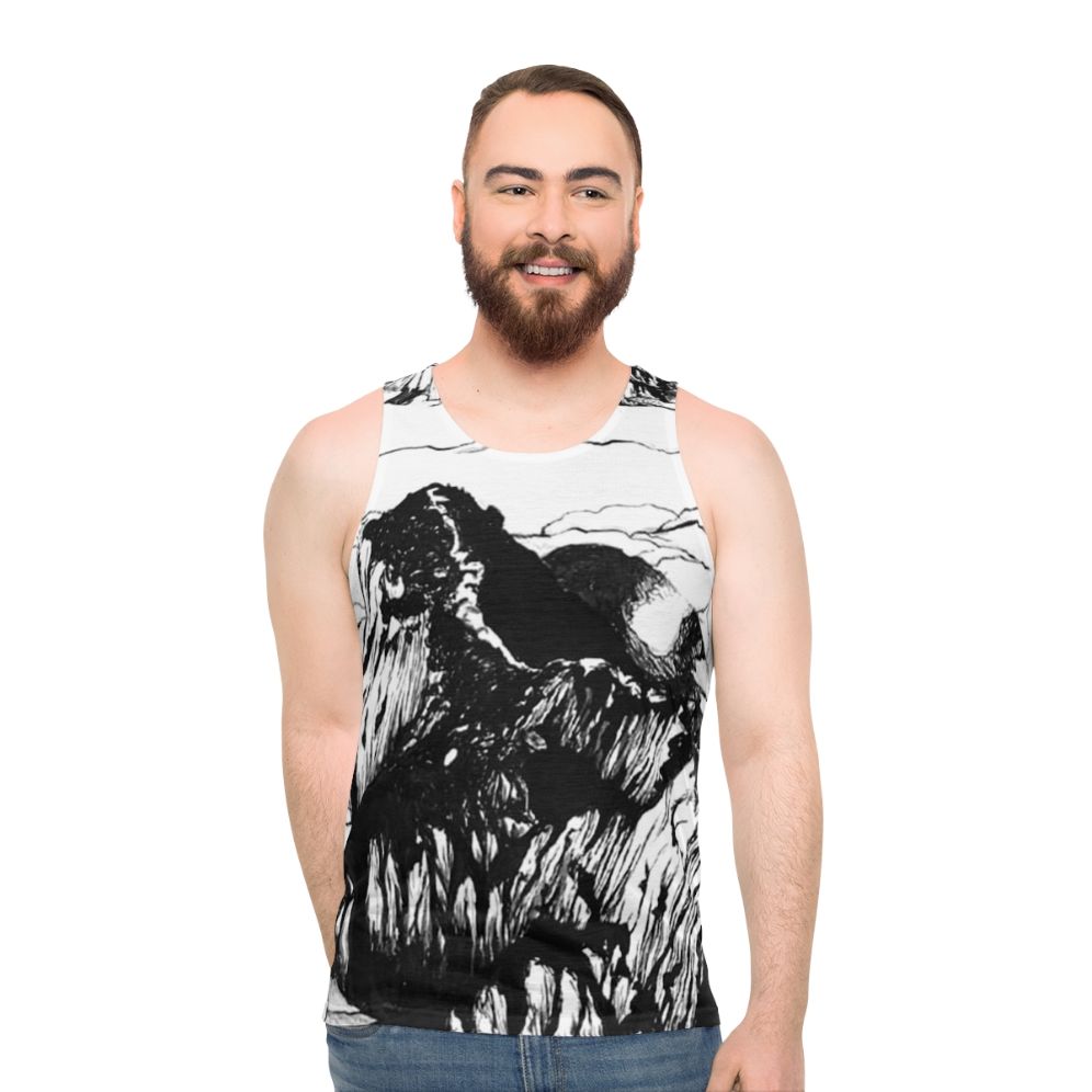 Mount Eerie Indie Music Unisex Tank Top - men