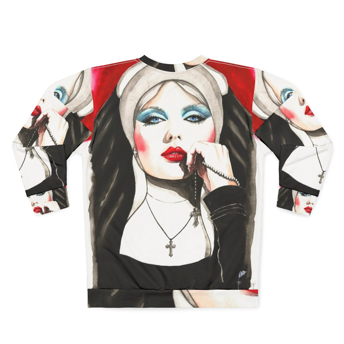 Debbie Harry "Sister" Watercolor Sweatshirt - Back