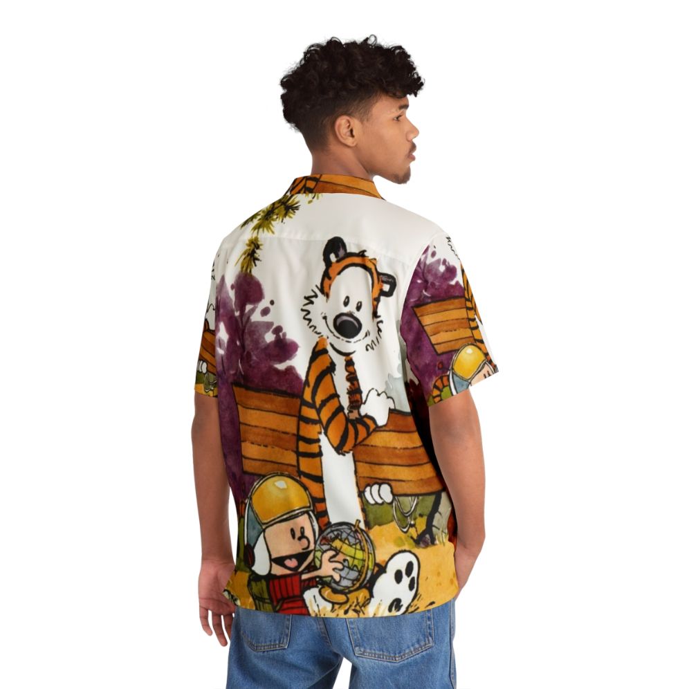 Calvin and Hobbes Hawaiian Shirt - People Back