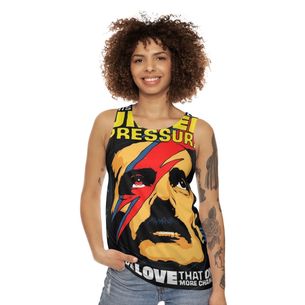 Unisex tank top with breathable fabric - women