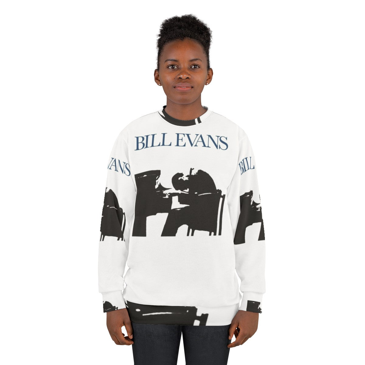 Bill Evans Jazz Musician Sweatshirt - women