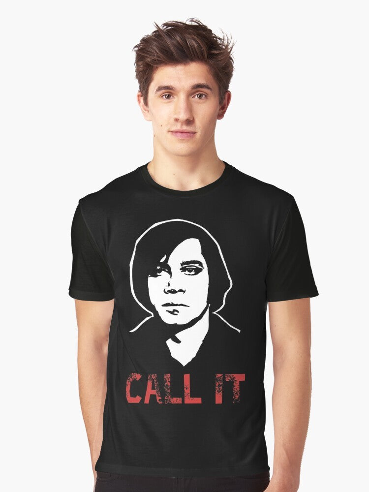 No Country for Old Men Anton Call It Graphic T-Shirt featuring the character Chigurh - Men