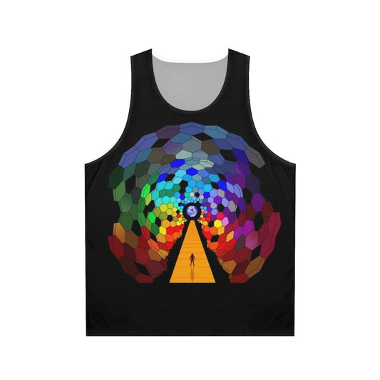 Resistance Unisex Tank Top 2 with Muse Alternative Album Cover Design