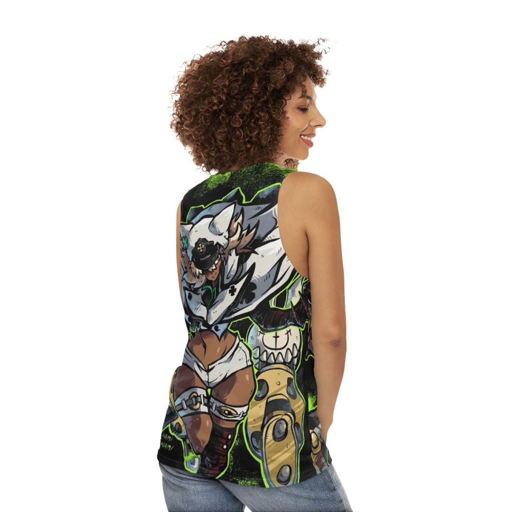 Unisex Anime Guilty Gear Strive Ramlethal Tank Top - women back