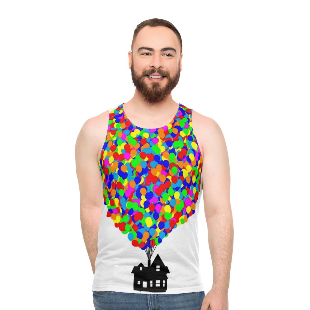 Unisex Disney-Inspired Animation Themed Tank Top - men