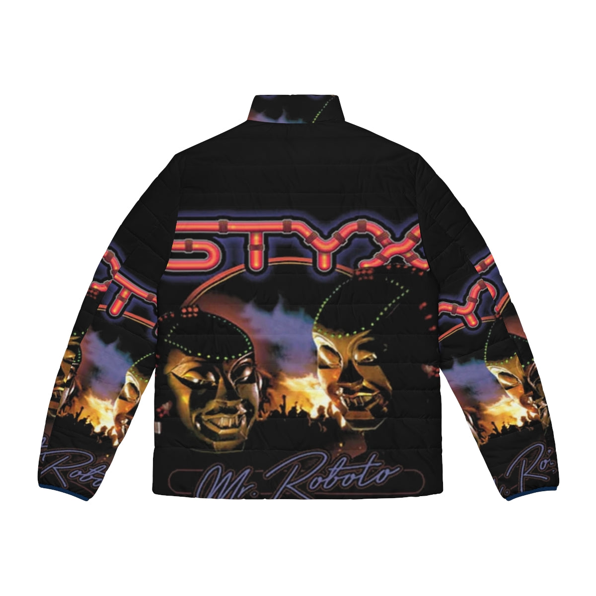 Mr Roboto Vintage Styx Puffer Jacket - Back