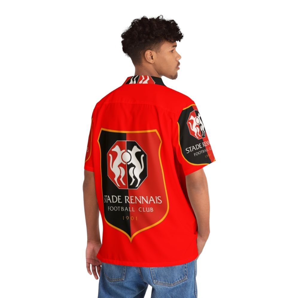 Stade Rennais FC Hawaiian Shirt - People Back