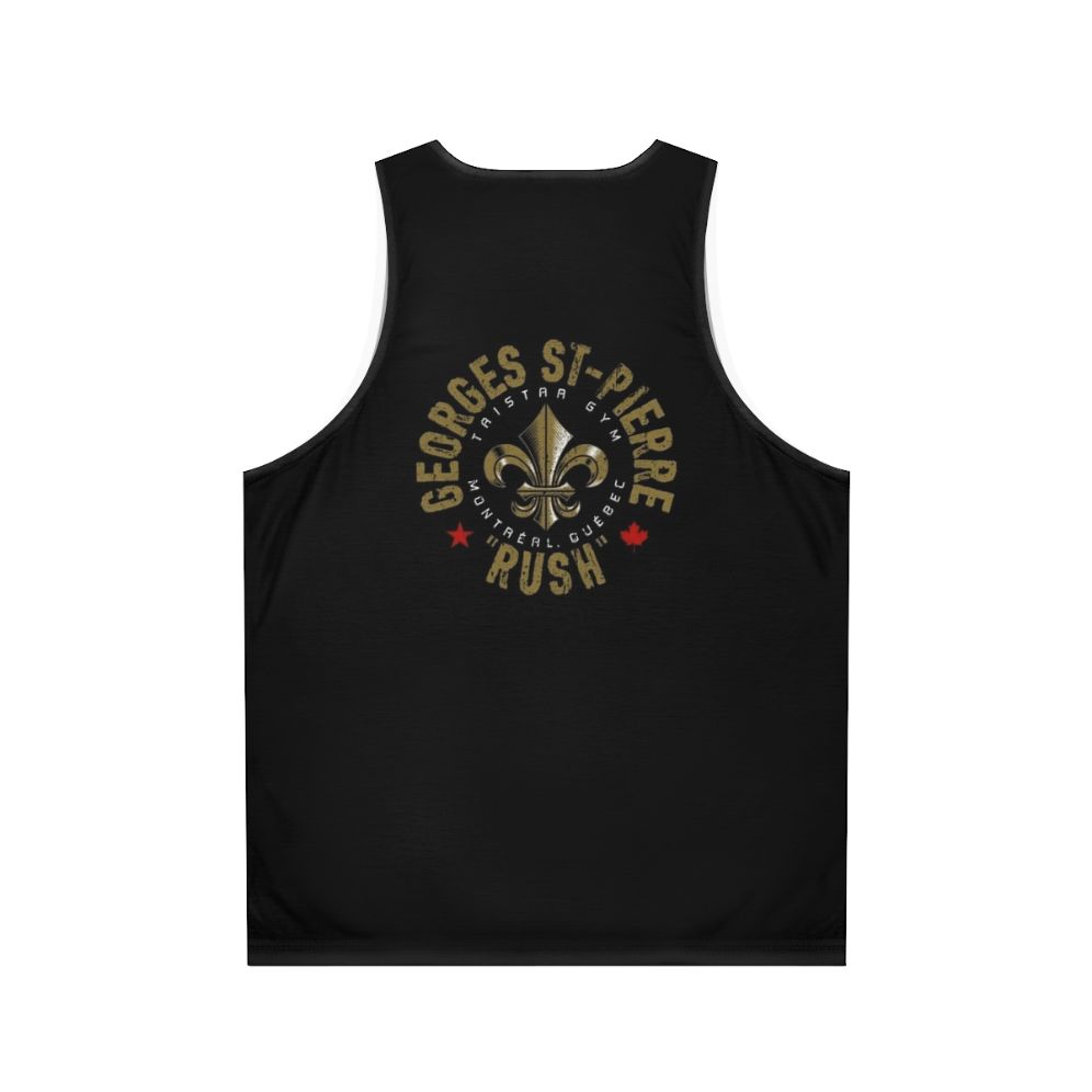 Georges St-Pierre Champion Unisex Tank Top - Back