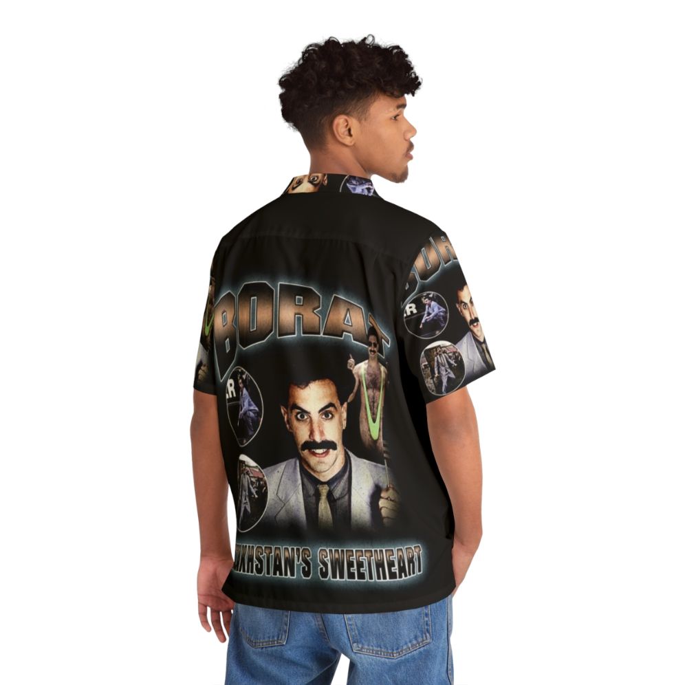 Borat Vintage Hawaiian Shirt - People Back