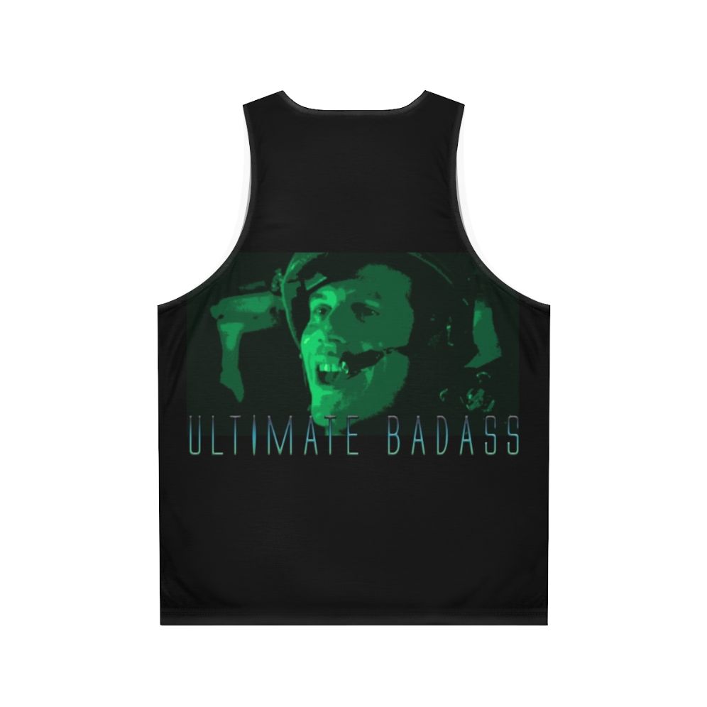 Badass unisex alien movie tank top - Back