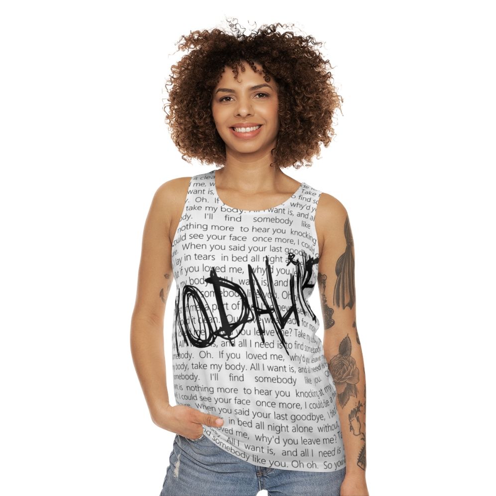 Kodaline "All I Want" Unisex Music Lover's Tank Top - women