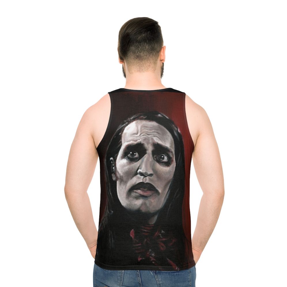 Noel Fielding The IT Crowd Unisex Gothic Tank Top - men back