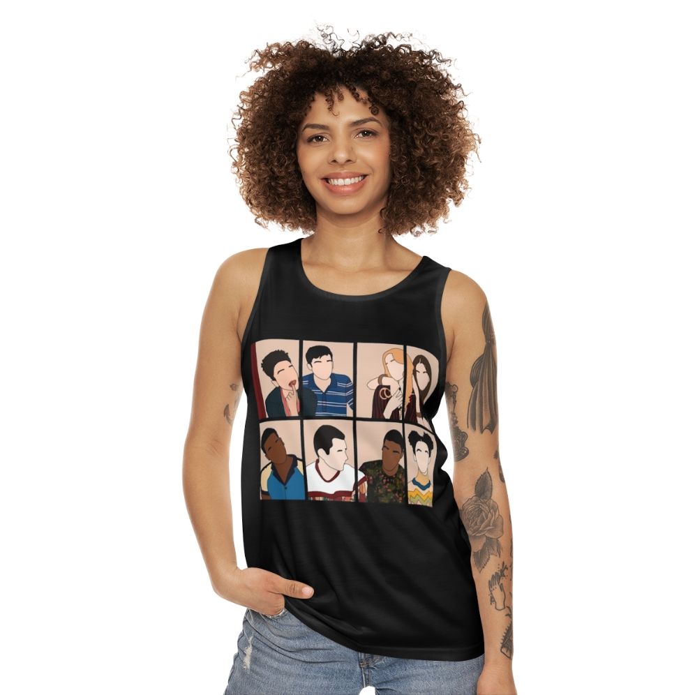 "Sex Education" Cast Unisex Tank Top - women