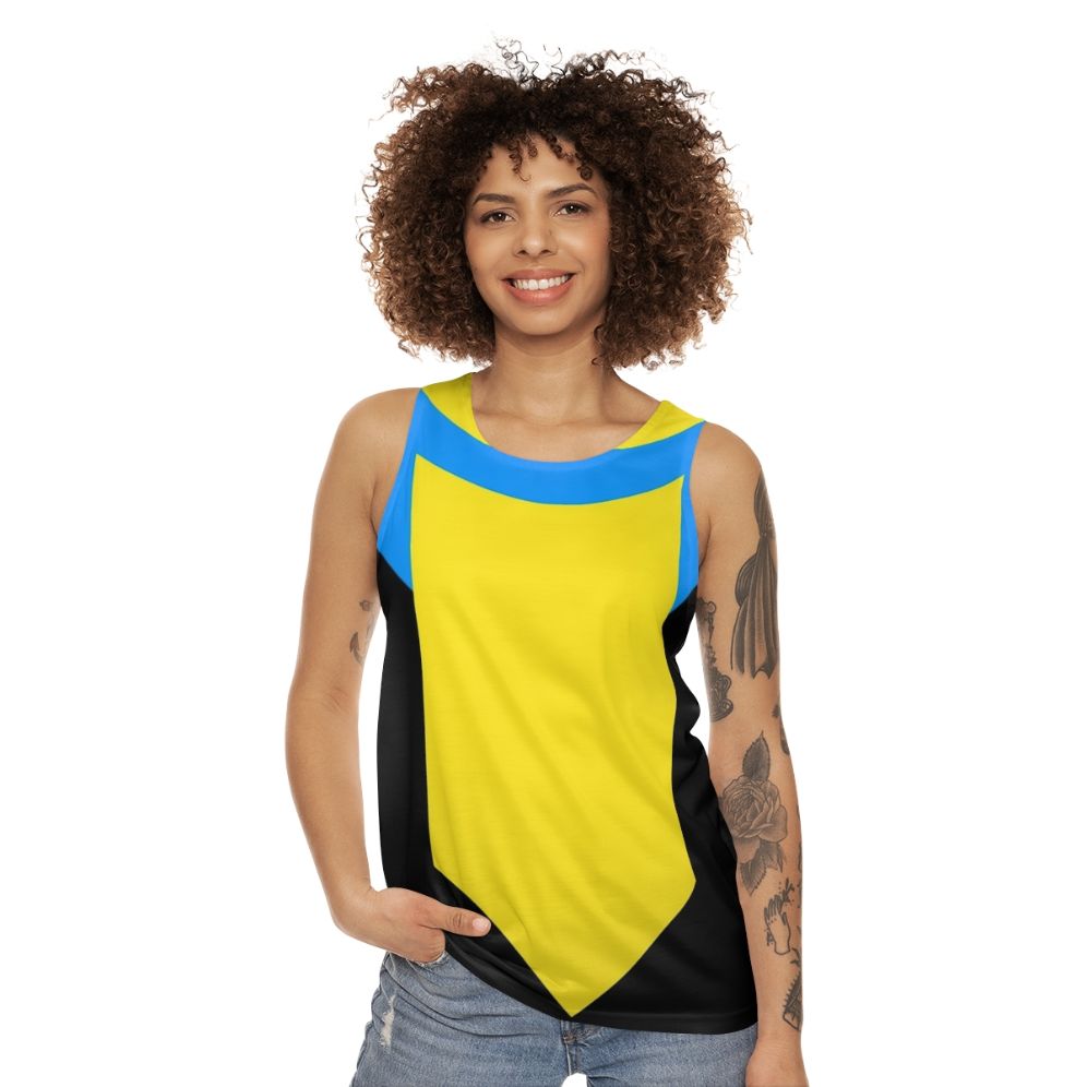 Invincible superhero unisex tank top - women