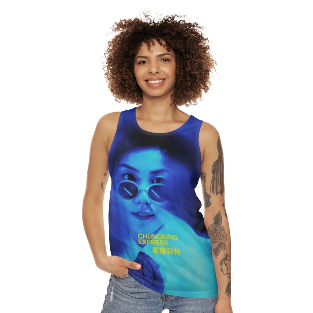 Chungking Express Wong Kar Wai Movie Graphic Unisex Tank Top - women