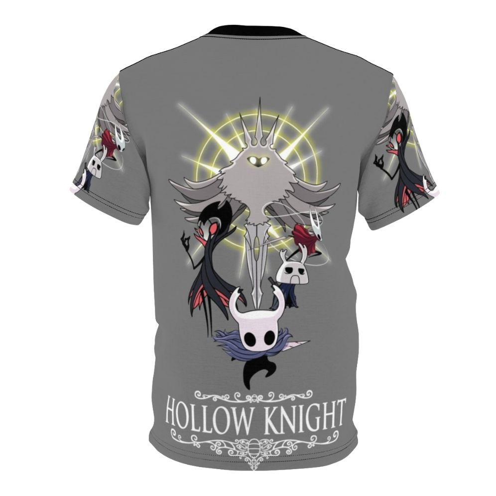 Dark fantasy t-shirt inspired by the Metroidvania game Hollow Knight - Back