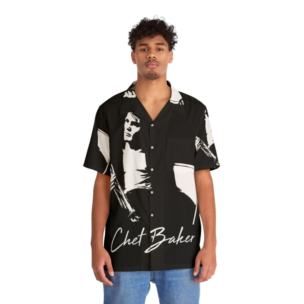 Chet Baker Jazz Hawaiian Shirt - People Front