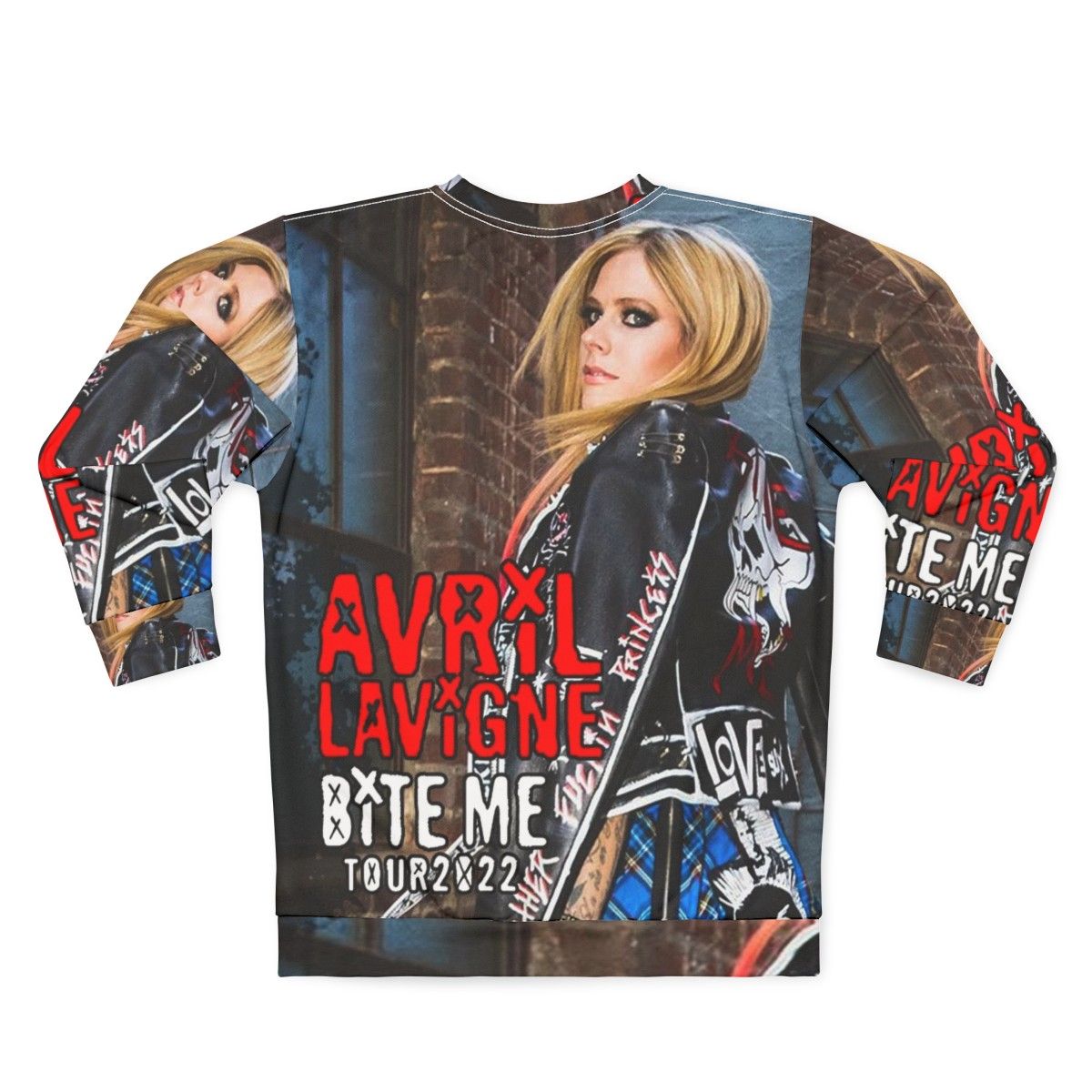 Avril Lavigne Tour 2022 Sweatshirt - Back