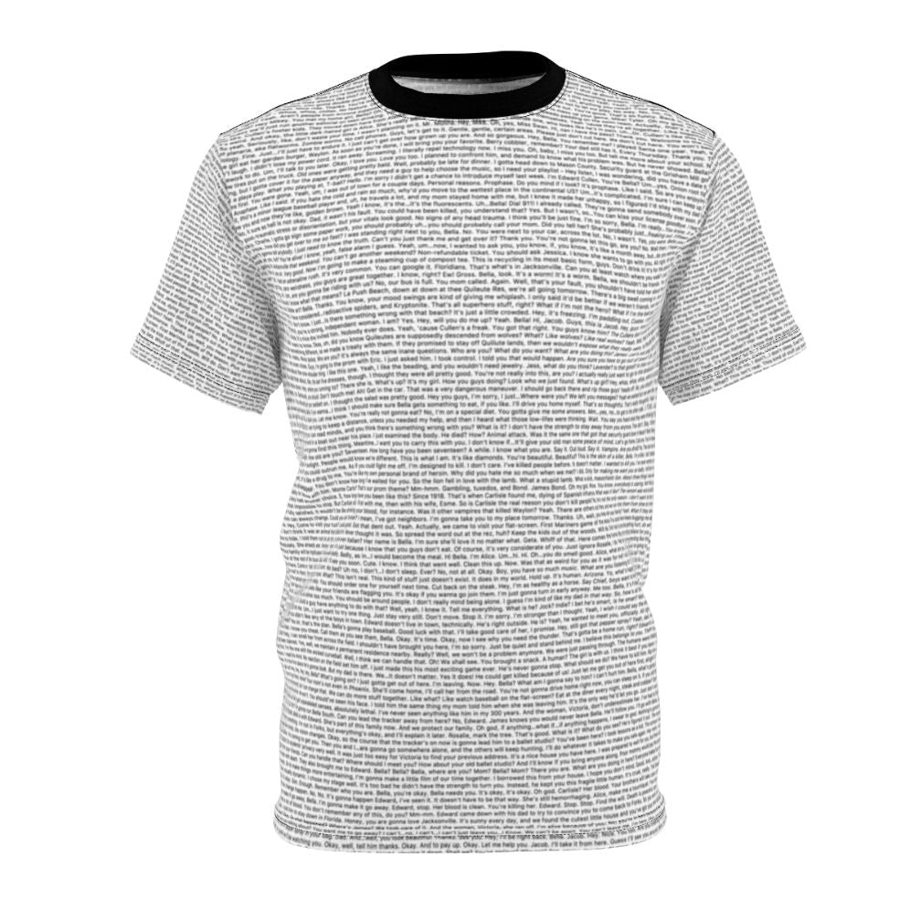 Unisex T-Shirt featuring the entire Twilight movie script