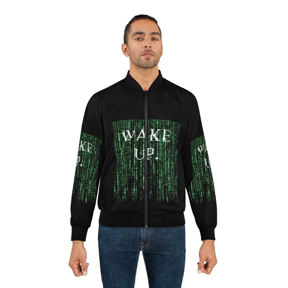 Matrix Wake Up Neo Bomber Jacket - Lifestyle