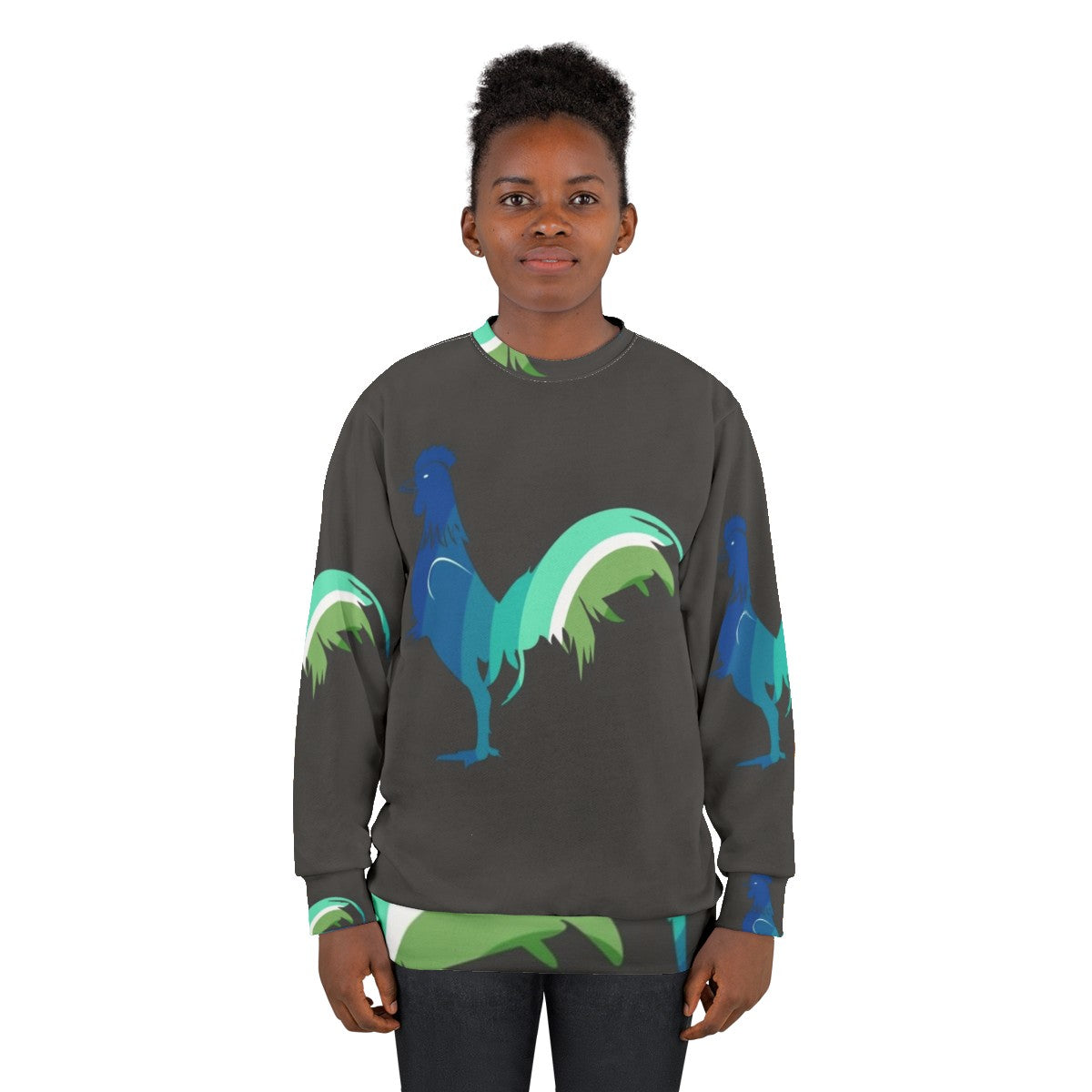 Legendary Cockerall Animal Art Sweatshirt - women