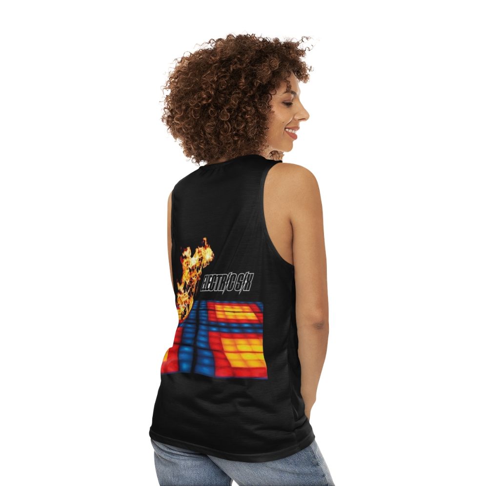 Electric Six Fire Album Unisex Tank Top - women back