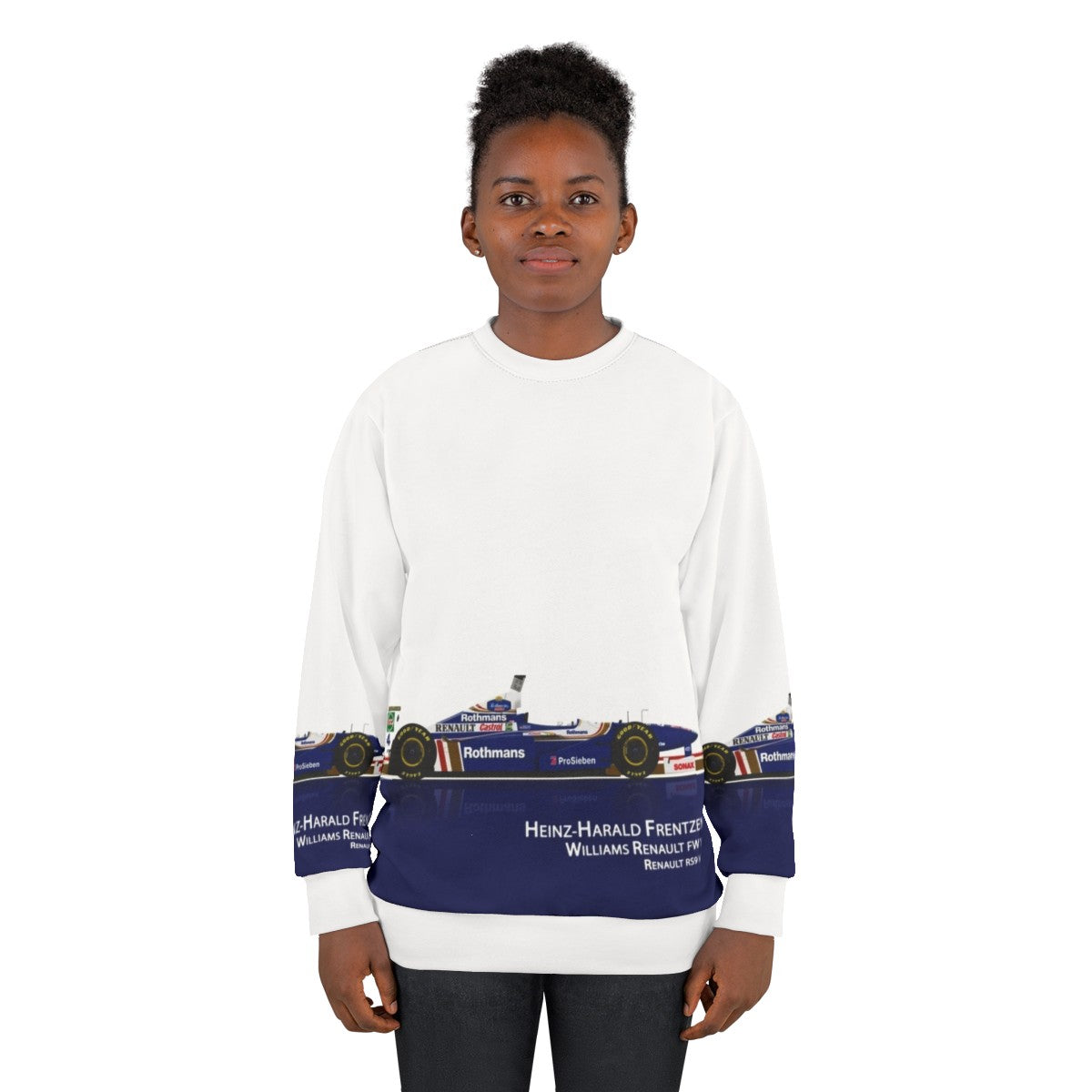 Heinz Harald Frentzen Williams FW19 Racing Sweatshirt - women