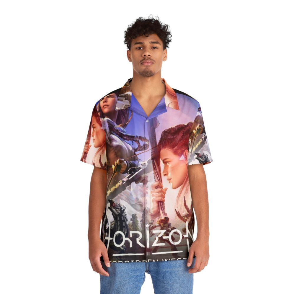 Horizon Forbidden West Aloy Hawaiian Shirt - People Front