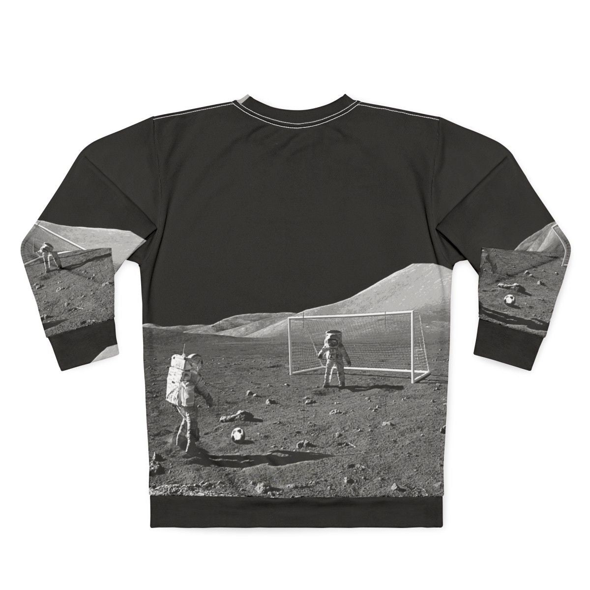 Apollo Astronaut Football Sweatshirt - Back