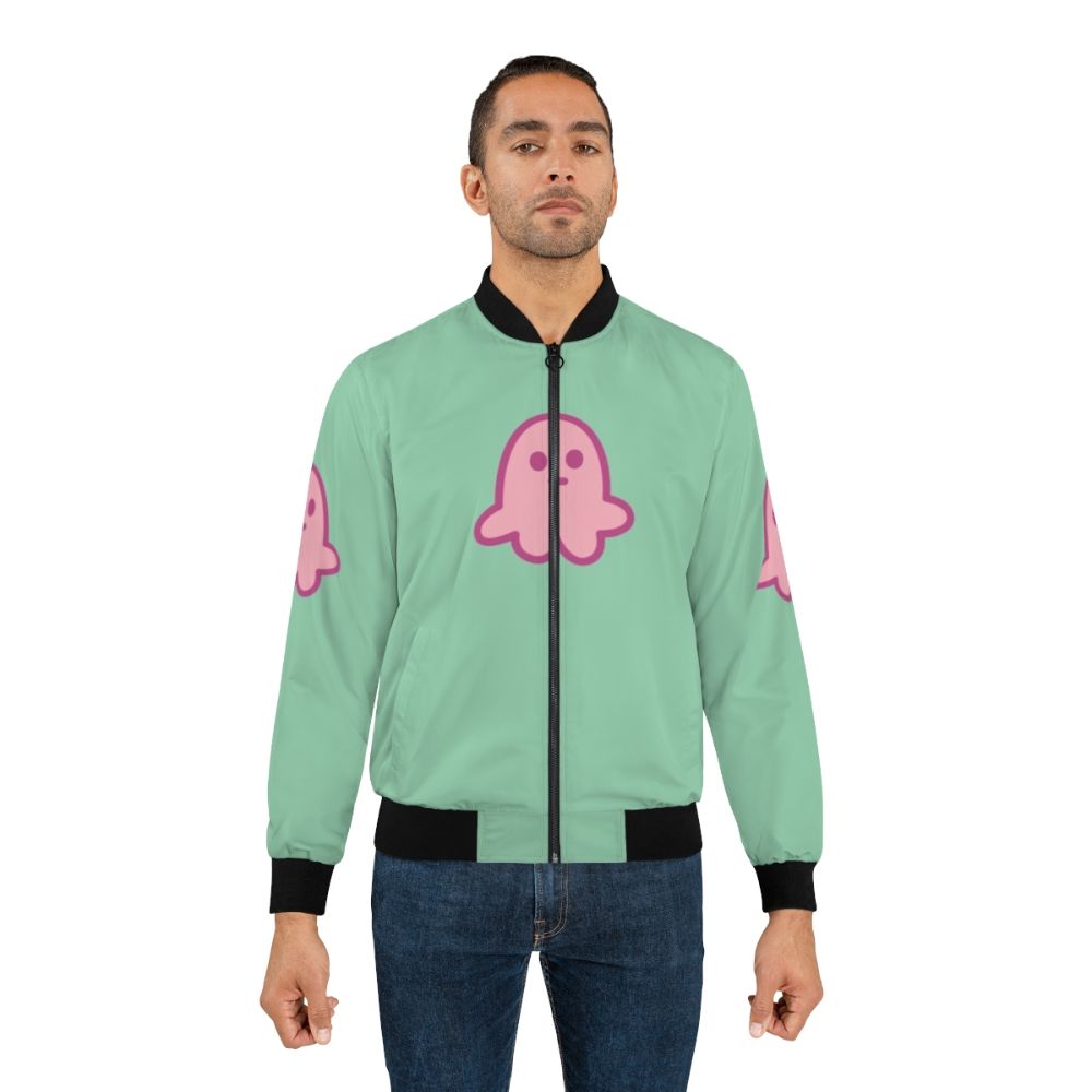 Star Butterfly Octopus Bomber Jacket with Pastel Colors - Lifestyle