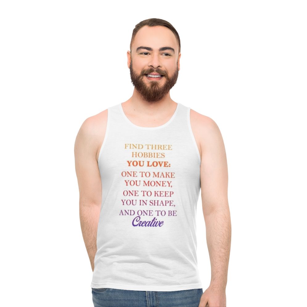 Creative Hobbies Unisex Tank Top - men