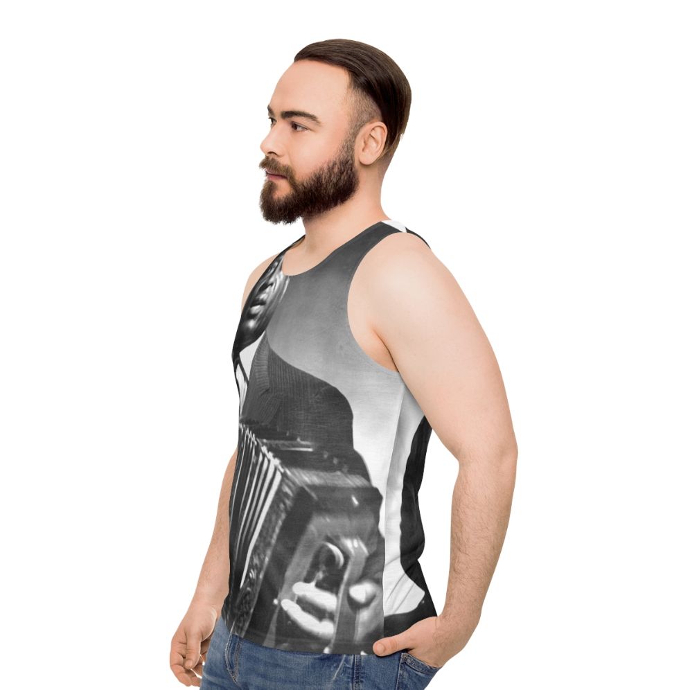 Unisex Leadbelly Blues Music Tank Top - men side