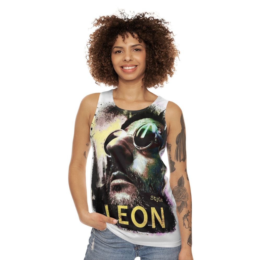 Geeky Leon the Professional Unisex Tank Top - women