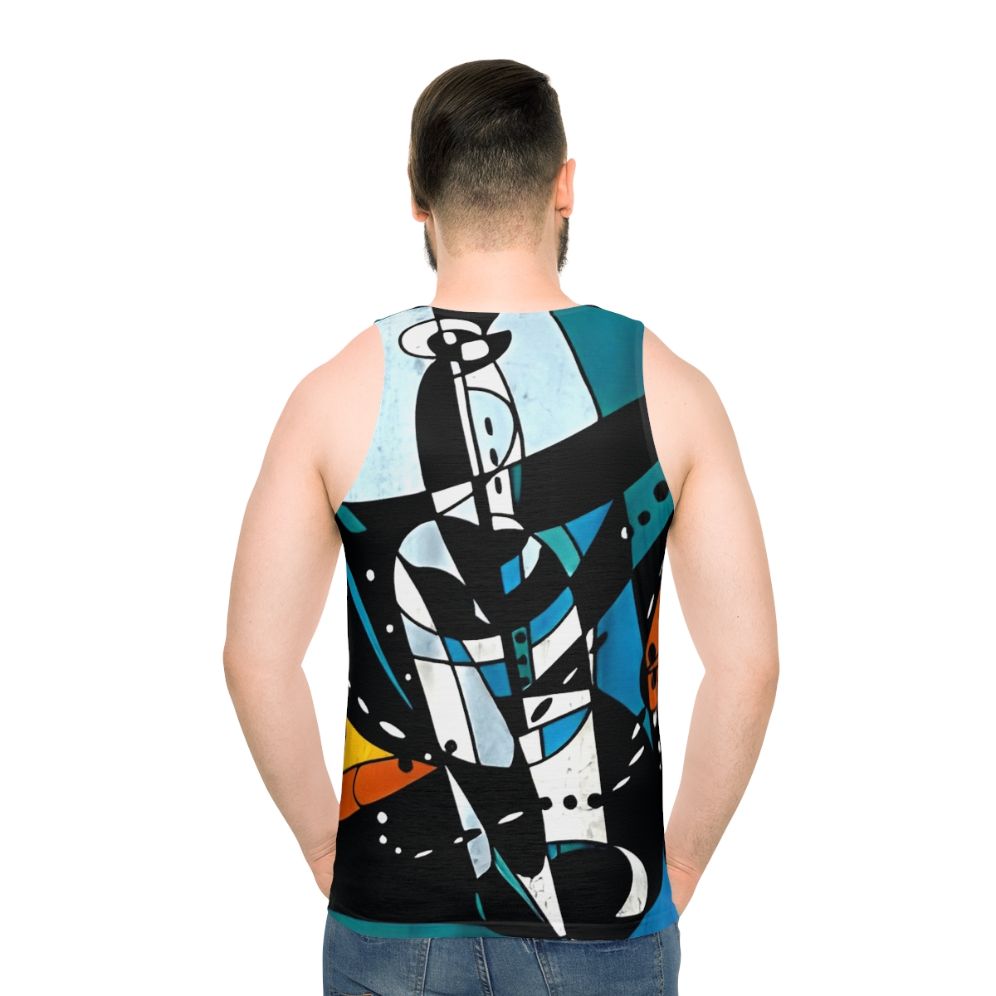 The Police Classic Unisex Tank Top - men back