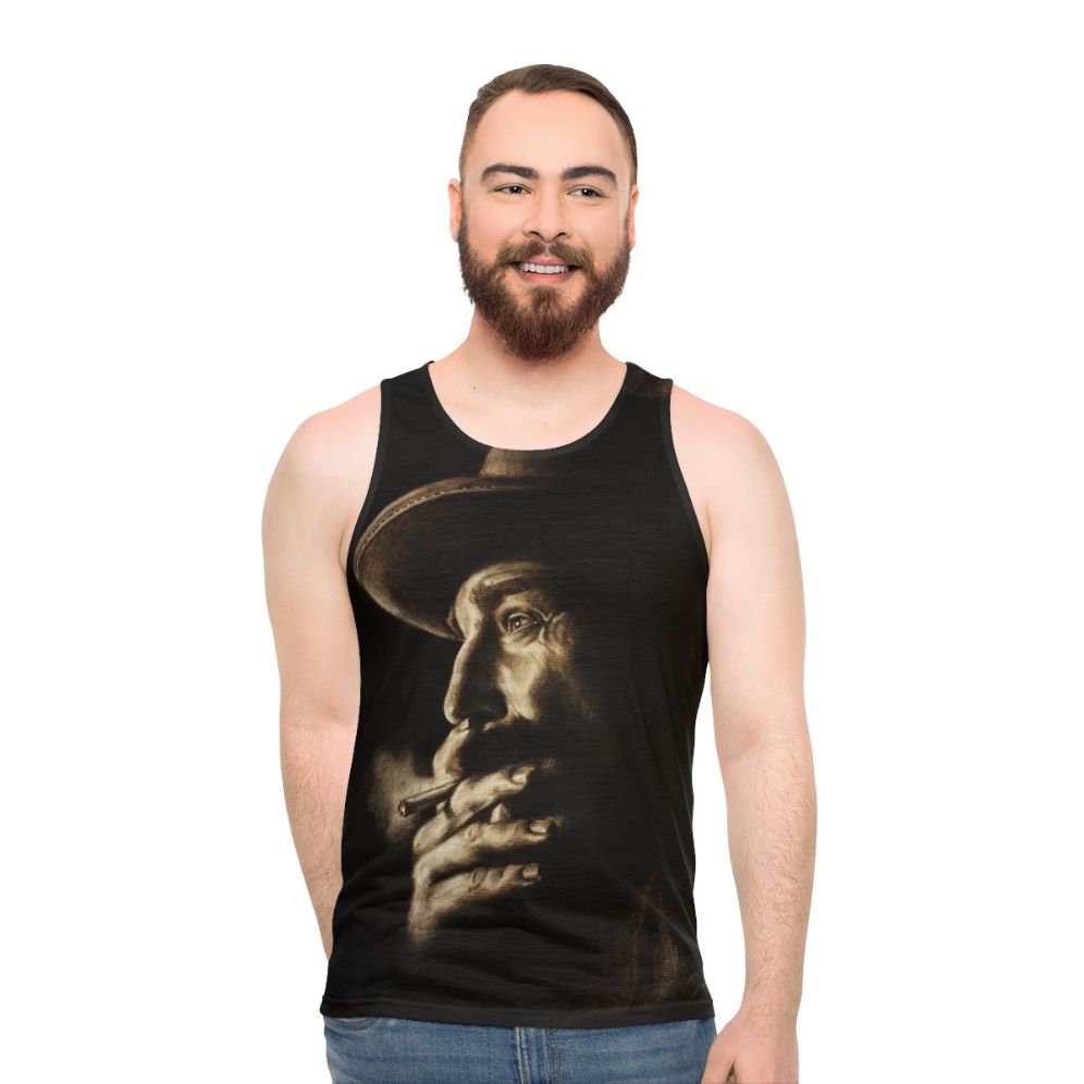 Daniel Plainview Unisex Charcoal Tank Top - men