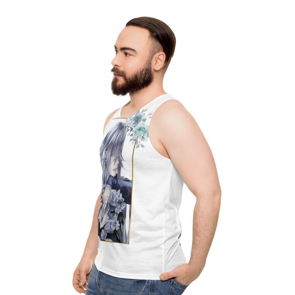 Undertaker Black Butler Anime Tank Top - men side