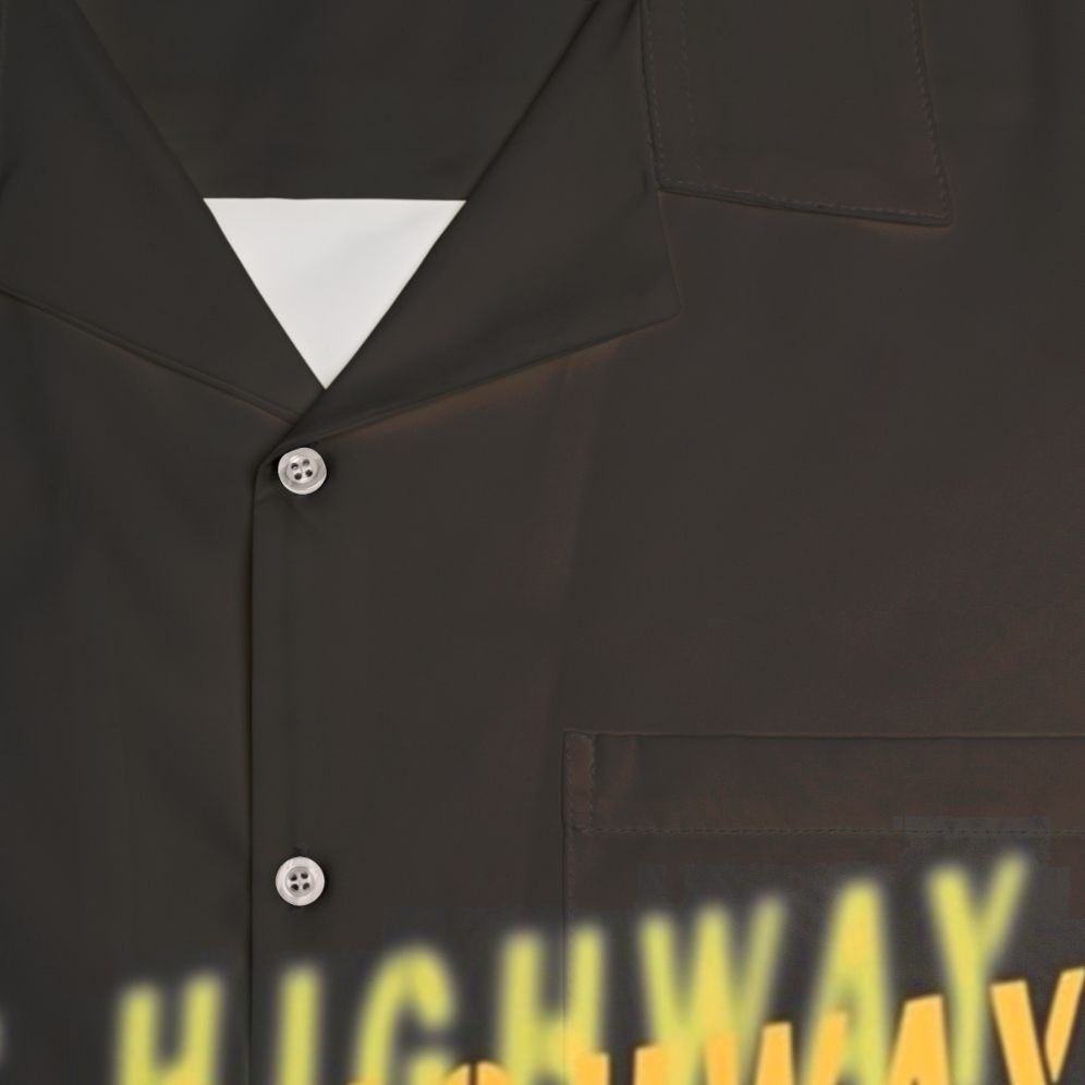 Retro David Lynch Cult Film Hawaiian Shirt - Detail