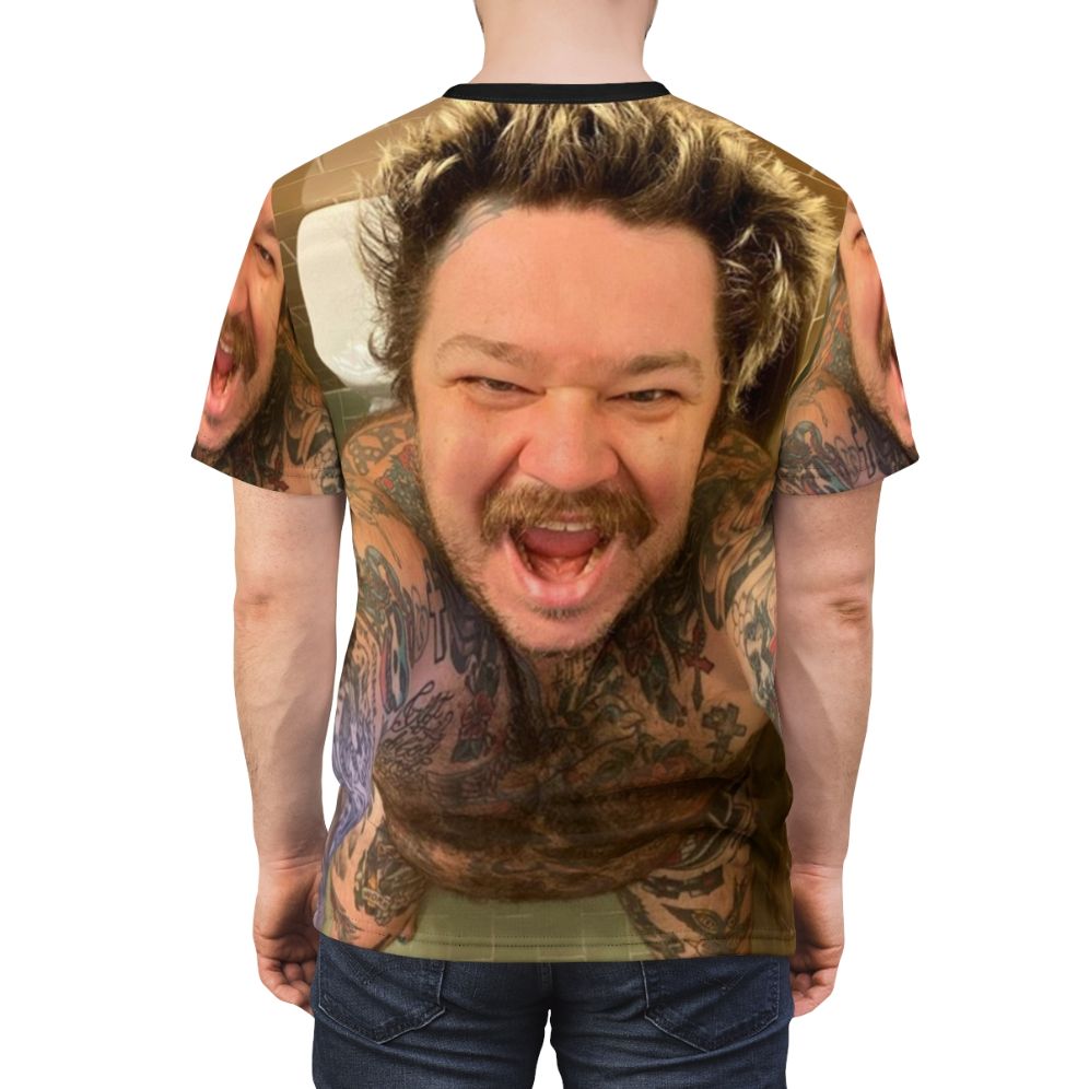 Matty Matheson T-shirt featuring the popular Canadian chef and YouTube personality - men back