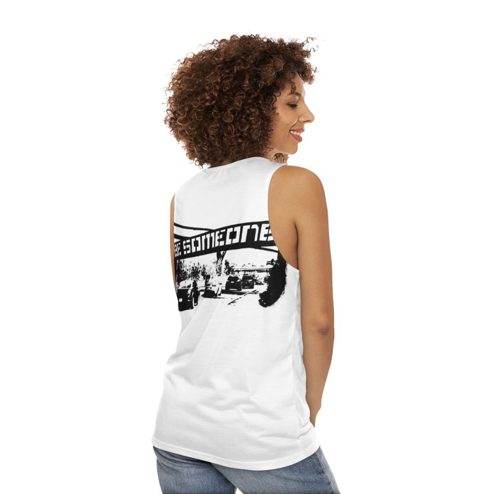 Unisex Houston Texas Community Pride Tank Top - women back